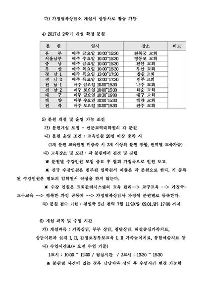 파일:협회공문 6267 선문교역대학원가정행복상담사 2017년 2학기 모집 및 실행 건.pdf
