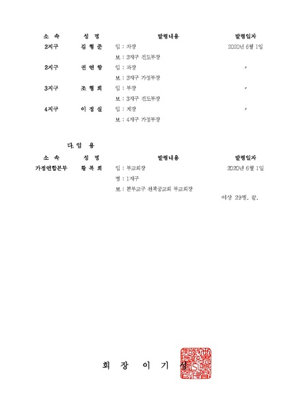 파일:협회공문 7452 공문 2020-188 인사발령.pdf