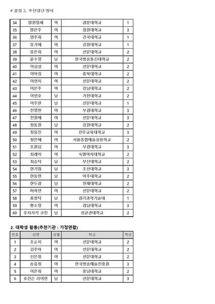파일:협회공문 6444 2018 활동분야 장학선정자 명단.pdf