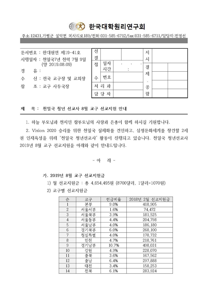 한대원연 19-41 천일국 청년 선교사 8월 교구 선교지원 안내.pdf 1쪽