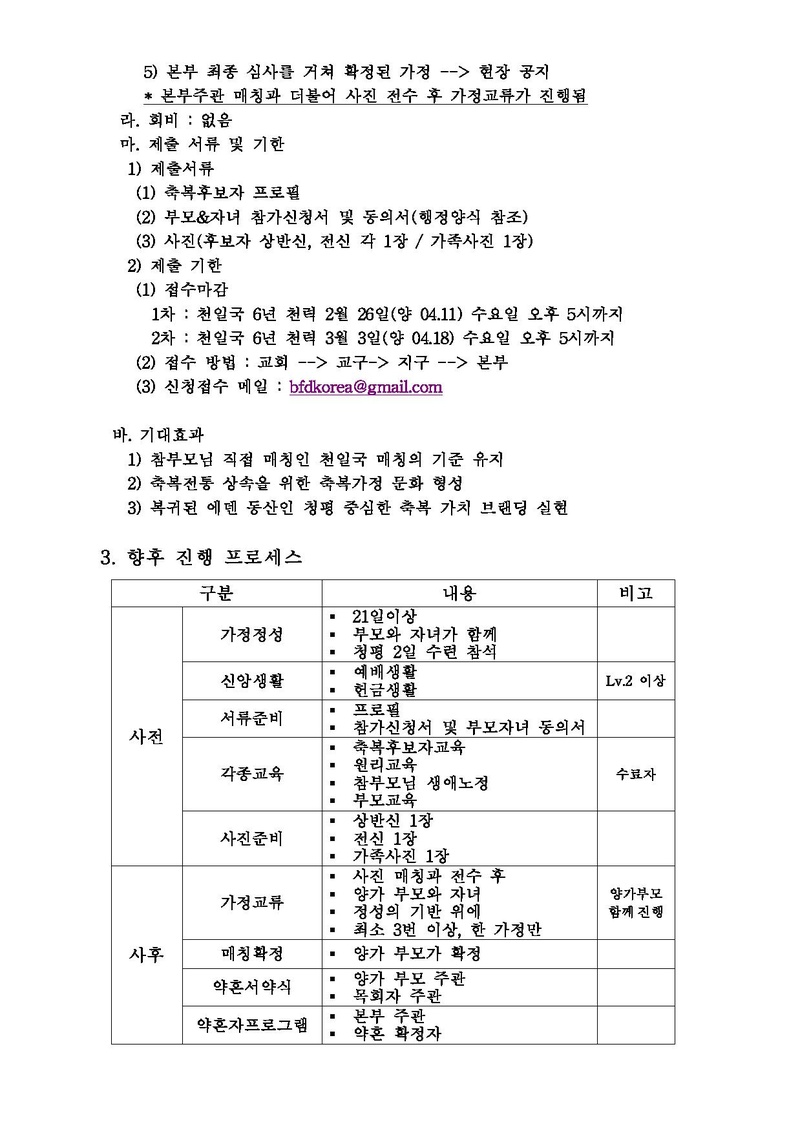 [공문]본부주관 축복자녀 매칭 실행 건.pdf 2쪽