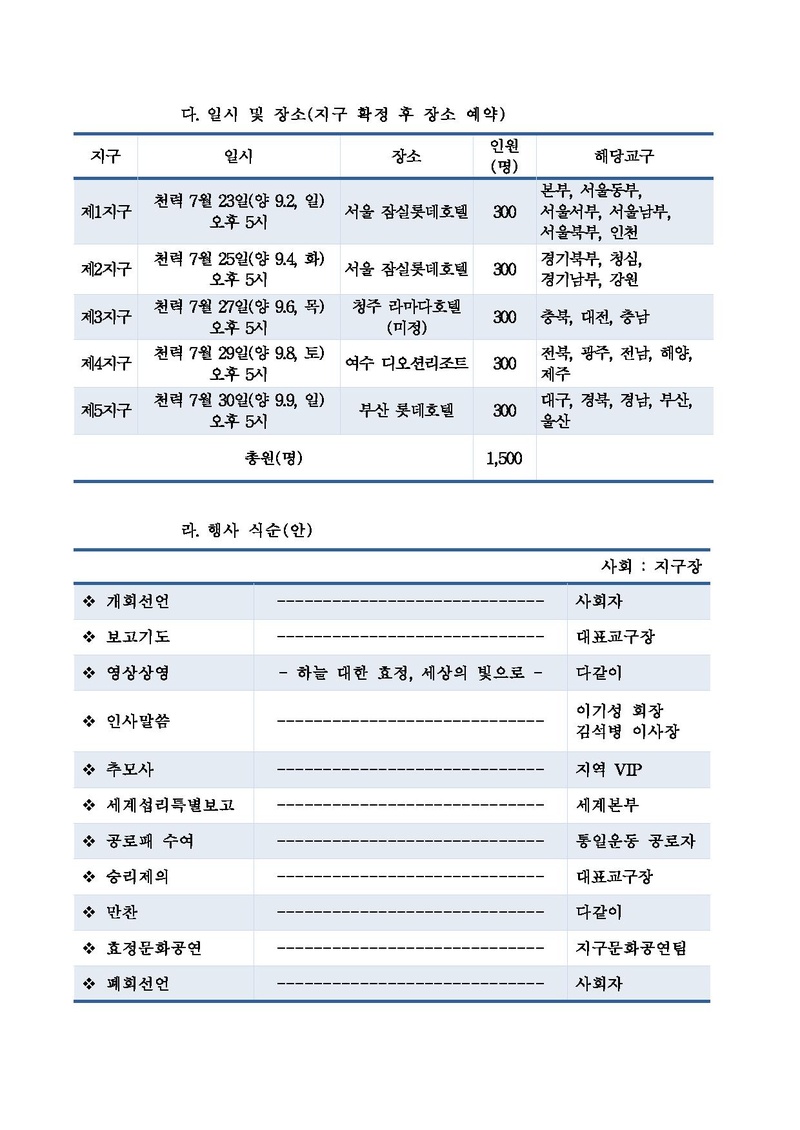 20180731 2018 신한국 지도자 초청 만찬 지구별 실시 안내v2(수정).pdf 2쪽
