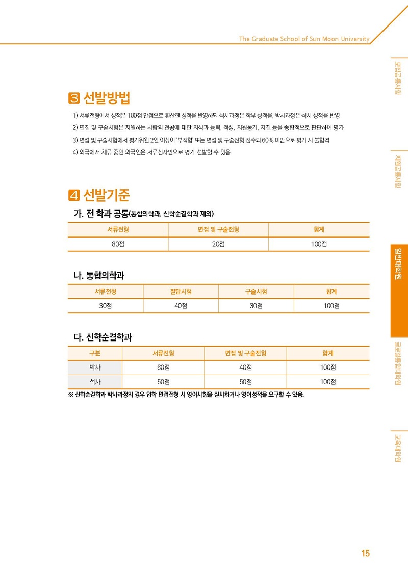 2020학년도 선문대학교 대학원 신편입생 모집요강.pdf 15쪽